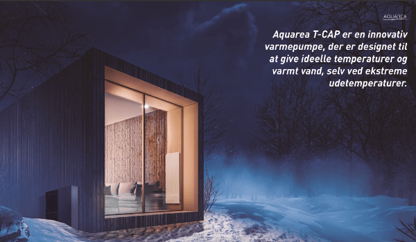 Aquarea T-CAP virker ved ekstreme udetemperaturer